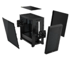 Corsair 3000D AIRFLOW Mid-Tower PC Case 2x 2.5" Drive Bays, 2x 3.5" Drive Bays Fan layout: Front 3x 120mm/2x 140mm, Top 3x 120mm/2x 140mm, Rear 1x 120mm - 2x AF120 Elite fans included 2x USB 3.0 Colour: Black Mini-ITX, Micro-ATX, ATX - Image 12