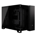 Corsair 2500X Micro ATX Dual Chamber PC Case 2x 2.5" Drive Bays, 2x 3.5" Fan layout: Top 3x 120mm ,2x 140mm, Side 2x 120mm, Bottom 3x 120mm; 2x 140mm, Rear 1x 120mm 2x USB 3.2 Type-A (Gen1), 1x USB 3.2 Type C (Gen2) Mini-ITX, Micro-ATX Colour: Black - Image 18