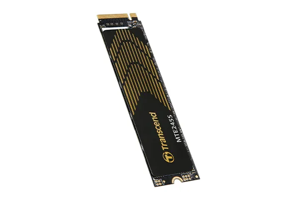 01d51e774568fc352df3a9c6f2f93dfd TRANSCEND 4 TB MTE245S PCI-E GEN 4X4 M.2 NVMe 2280 SSD 3D TLC - 5300 MB/s Read 4000 MB/s Write - 2400 TBW - Image 1