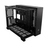 Corsair 2500X Micro ATX Dual Chamber PC Case 2x 2.5" Drive Bays, 2x 3.5" Fan layout: Top 3x 120mm ,2x 140mm, Side 2x 120mm, Bottom 3x 120mm; 2x 140mm, Rear 1x 120mm 2x USB 3.2 Type-A (Gen1), 1x USB 3.2 Type C (Gen2) Mini-ITX, Micro-ATX Colour: Black - Image 6
