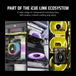CORSAIR LX-R RGB Series; iCUE LINK LX140-R RGB; 140mm RGB Fan; Single Fan.