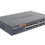 D-Link 24-port UTP 10/100Mbps Auto-sensing; Stand-alone; Unmanaged (Metal Case)