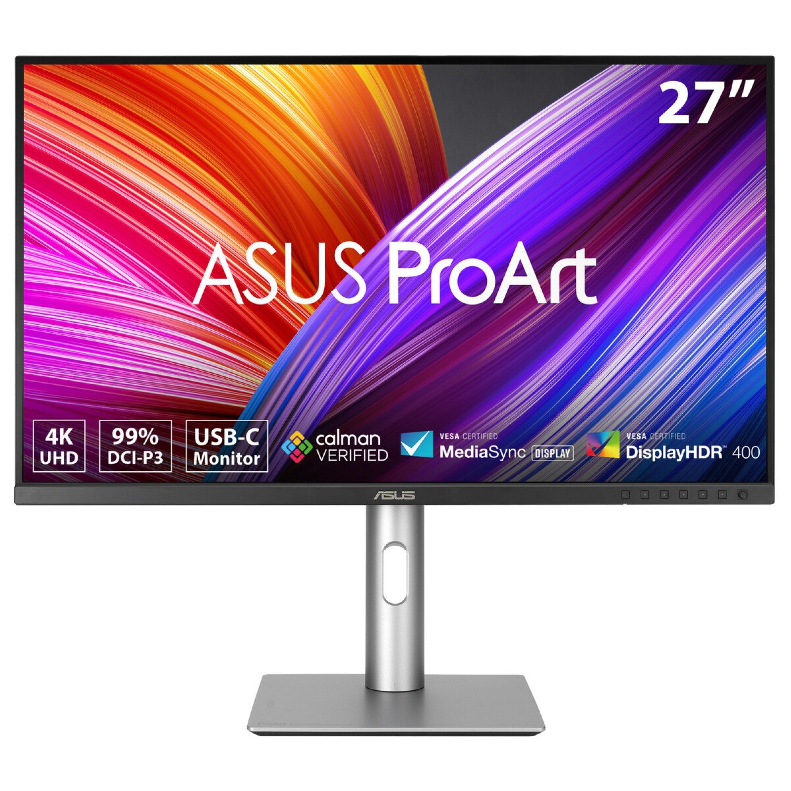 ASUS PROART PA279CRV|27”|4K UHD|IPS|60Hz|AR 16:1|5ms-GTG|350 NITS|1000:1|VA 178|USB-C|USB|HDMI|Calman-Delta E<2|99% DCI-P3| 99% ASUS PROART PA279CRV|27''|4K UHD|IPS|60Hz|AR 16:1|5ms-GTG|350 NITS|1000:1|VA 178|USB-C|USB|HDMI|Calman-Delta E<2|99% DCI-P3| 99% - Image 1