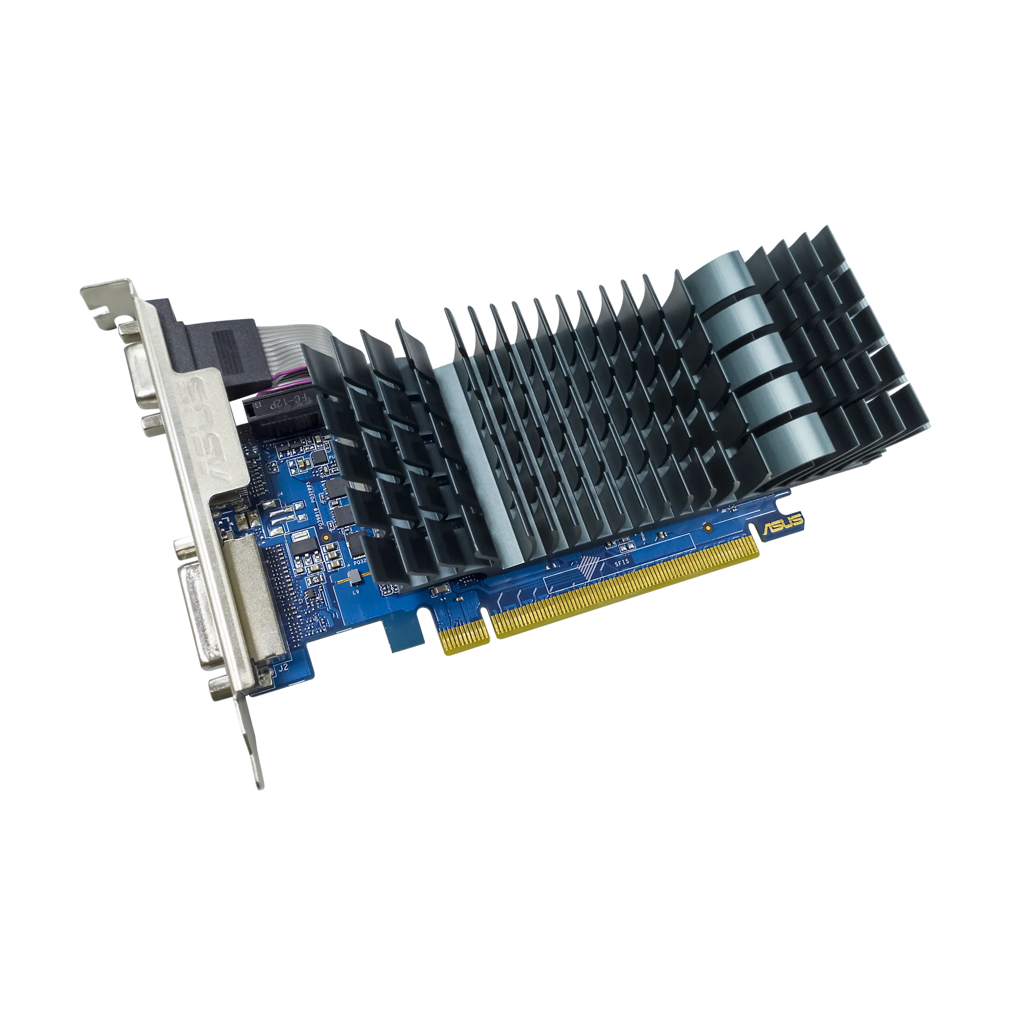 100776255_6726397822 ASUS Nvidia GeForce GT 710 EVO 2GB LP 64-Bit Graphics Card - Image 1