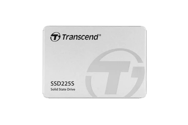 TRANSCEND 500GB SSD225S 2.5' SSD DRIVE - SATA III 3D NAND with SLC cache - 530MB/s Read 480MB/s Write - 180 TBW