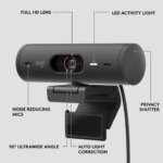 Logitech BRIO 500 Graphite Full-HD USB Webcam - Image 15