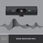 Logitech BRIO 500 Graphite Full-HD USB Webcam - Image 2