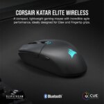 Corsair KATAR ELITE Wireless Ultra-Light Gaming Mouse; 26000 DPI; Black. - Image 14