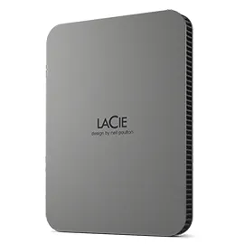 Seagate LaCie 2TB; USB-C; USB 3.1; Aluminum enclosure; Silver