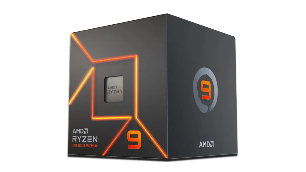 106332541_5127691313 AMD Ryzen 9 7900 5nm SKT AM5 CPU; 12 Core/24 Thread; Base Clock 3.7GHz;64 MB Cache; Radeon Graphics; Wraith prism cooler - Image 1