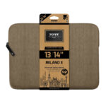 Port MILANO II ECO SLEEVE 13/14" - DESERT BROWN