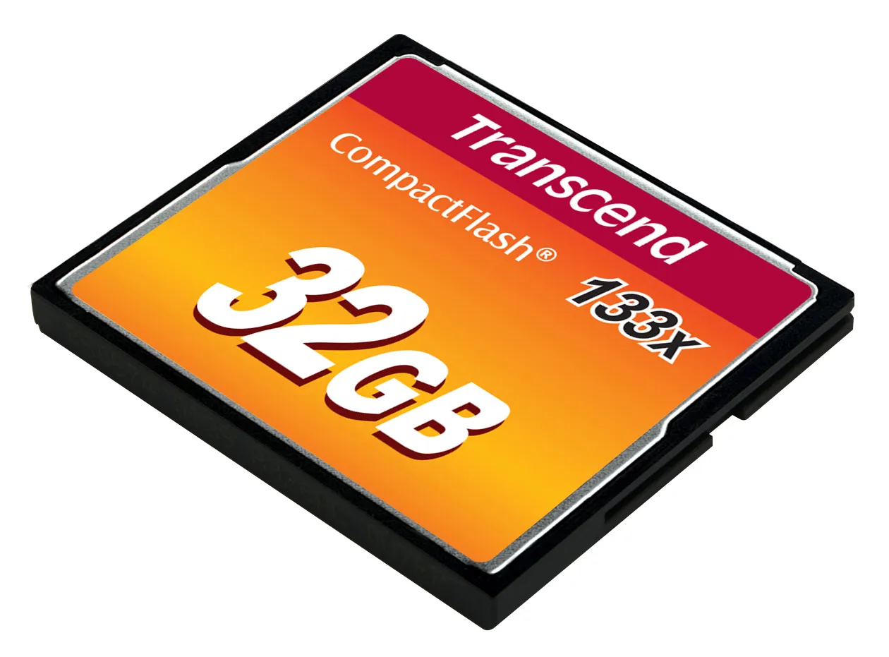 1418844_4586152085 TRANSCEND 32GB COMPACT FLASH 133X - Image 1