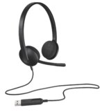 Logitech H340 Black Computer Stereo USB Headset - Image 7