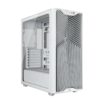 3200D RS Mid-Tower PC Case 1x 3.5" hard drive or 2x 2.5" SSDs Fan layout: Front: 3x 120mm, 2x 140mm (3x RS120 Fans Included), Top: 3x 120mm, 2x 140mm, PSU Shroud: 2x 120mm, Rear: 1x 120mm USB 2.0 Type-A (x1), USB 3.2 Gen2 Type-C (x1), Headphone/Microphone (x1) Mini-ITX, Micro-ATX, ATX Colour: White - Image 4
