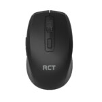 RCT 2.4GHz Wireless Optical Mouse | 6-Button | Silent Click | Adjustable DPI (800/1200/1600) | USB Receiver | Black