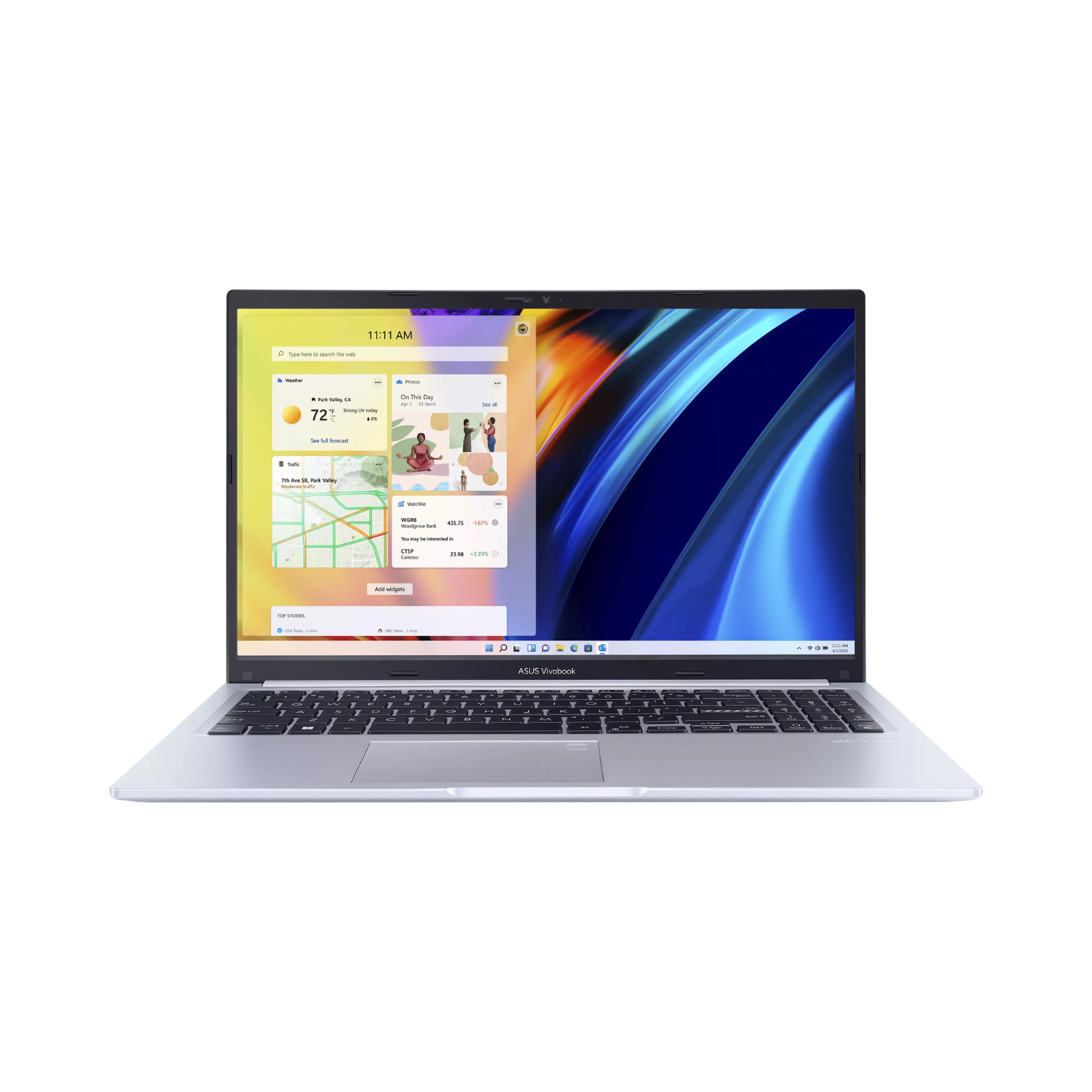 1_6b48 Asus VivoBook 15 15.6" Ryzen-5 8GB 512GB Win 11 Home Notebook - Image 1