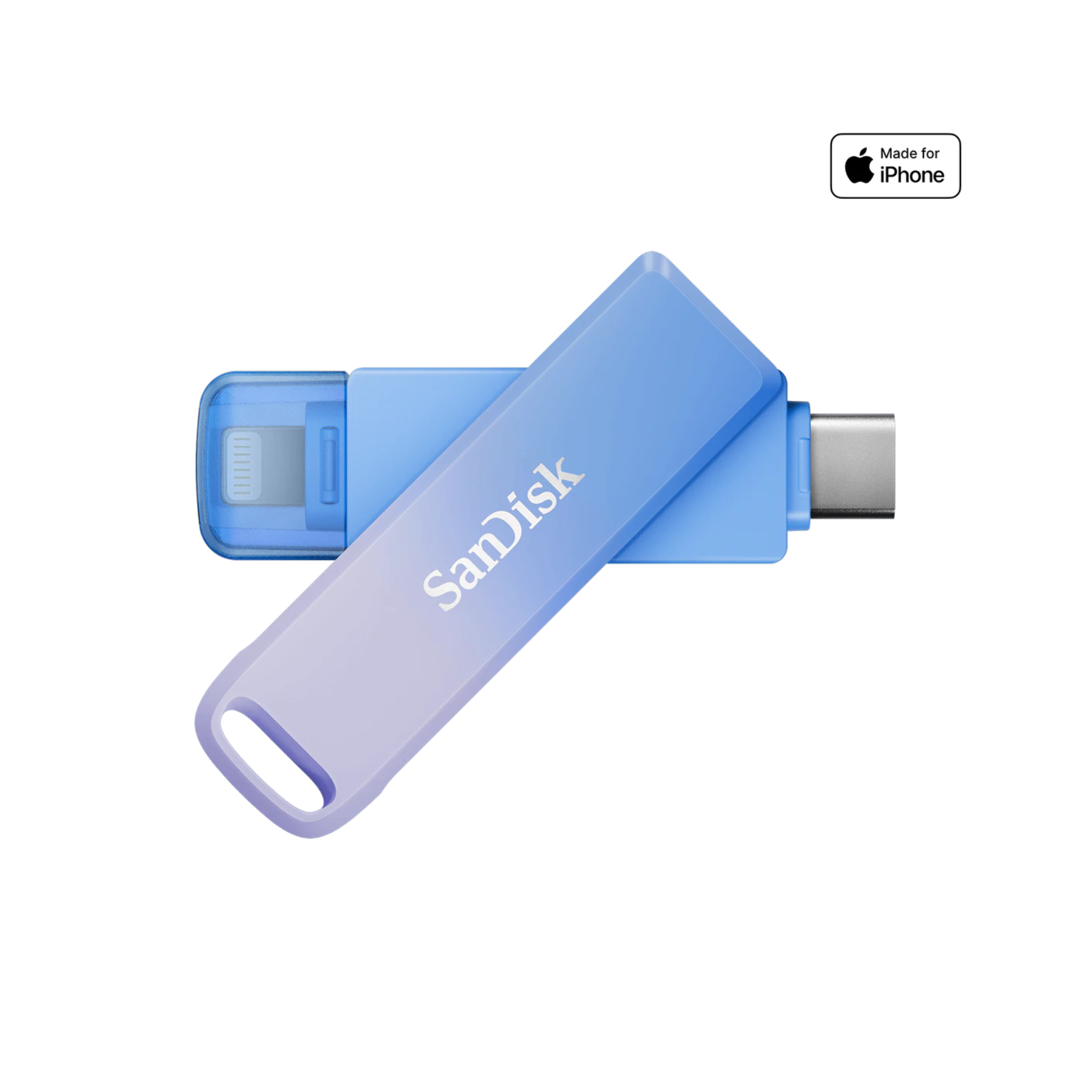 1__9__2231 SanDisk Creator Phone Drive includes USB-Type C™ and Lightning connectors, 128GB - Image 1