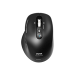Port Mouse Business Rechargable BT & RF Black 3 Year Warranty