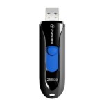 TRANSCEND 16GB JF790 USB3.1 GEN 1 CAPLESS FLASH DRIVE - BLACK AND BLUE - Image 4