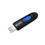 TRANSCEND 64GB JF790 USB3.1 GEN 1 CAPLESS FLASH DRIVE - BLACK AND BLUE - Image 3