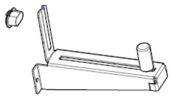22317434-3309 Kit; 1 inch core Media Hanger; ZT410; ZT411 - Image 1