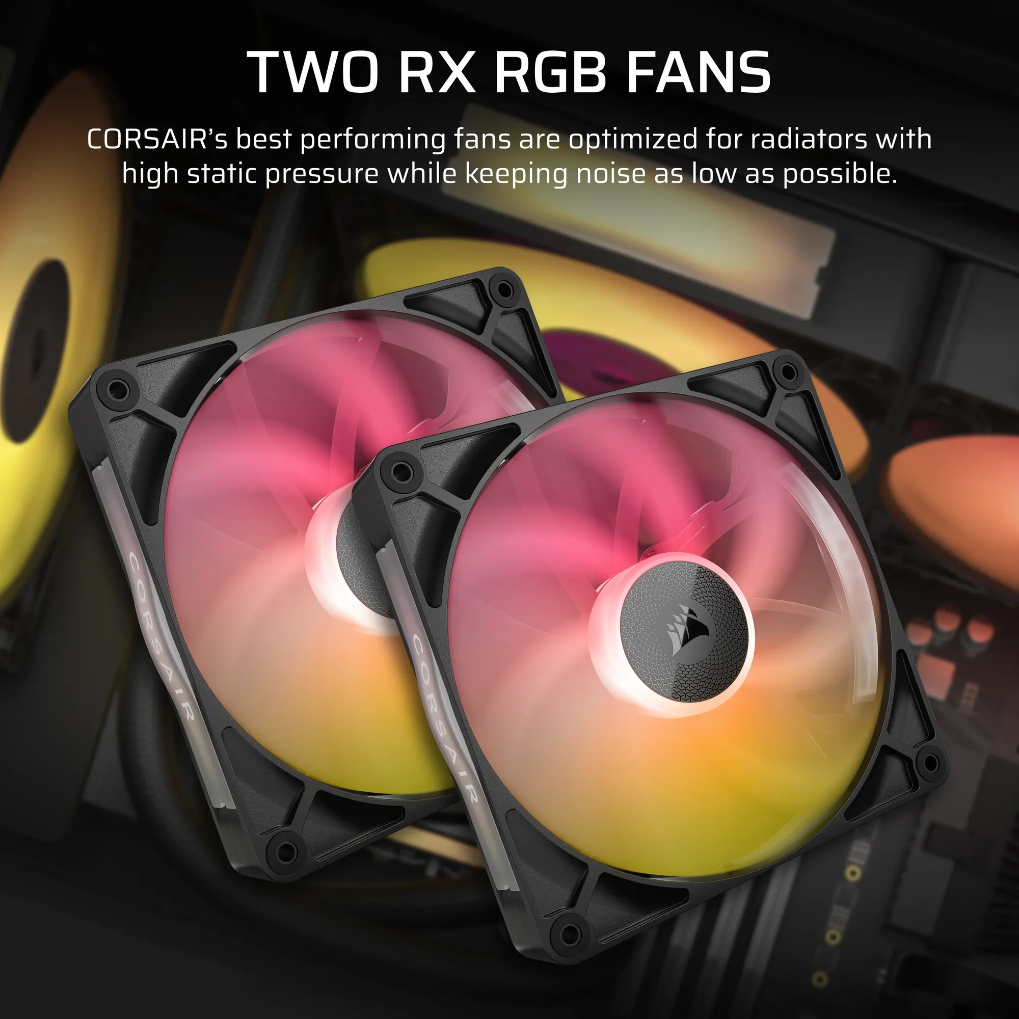 Corsair iCUE LINK TITAN 280 RX RGB Liquid CPU Cooler - RX140 RGB Fans – Fits Intel® LGA 1851/1700; AMD® AM5/AM4.