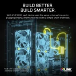Corsair iCUE LINK TITAN 240 RX LCD Liquid CPU Cooler – RX120 RGB Fans – Fits Intel® LGA 1851/1700; AMD® AM5/AM4. - Image 6