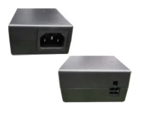 32579896_6068031089 Level VI efficiency AC / DC power supply brick used to power single-slot cradle or four-slot battery charger. Sold Separately: DC cable (CBL-DC-388A1-01) and country-specific AC line cord. - Image 1