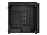 CORSAIR 9000D RGB AIRFLOW Super Full-Tower PC Case 2x 3.5" HDDs and up to 6x 2.5" SSD Fan layout: Front: 8x 120mm, 3x 140mm, 2x 200mm, Top: 8x 120mm, 3x 140mm, 2x 200mm, Rear: 2x 120mm, 1x 140mm, Side: 3x 120mm (No fans Incl) (2x) USB 3.2 Gen 2 Type C, (4x) USB 3.2 Gen 1 Type A, (1x) Audio in/out Mini-ITX, Micro-ATX, ATX, E-ATX, SSI-EE Colour: Black - Image 12