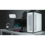 Corsair 7000D AIRFLOW Full-Tower ATX PC Case 10x 2.5" Drive Bays, 6x 3.5" Drive Bays Fan layout: Front 3x 120mm, 3x 140mm, Top 3x 120mm ,3x 140mm, Side 4x 120mm, Rear 1x 120mm, 1x 140mm 4x USB 3.0, 1x USB 3.1 Type-C Colour: White Mini-ITX, Micro-ATX, ATX, E-ATX - Image 3