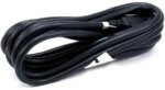 2.8m; 10A/100-250V; C13 to IEC 320-C14 Rack Power Cable - Image 2