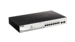 D-LINK 8-ports 10/100/1000Base-T PoE Smart Switch plus 2 SFP ports - 130W PoE budget - Image 5