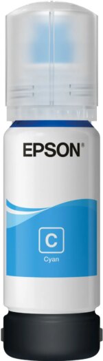 Epson 101 Ecotank Cyan ink bottle (70ml). 6000 pages @ 5% coverage. - Image 2