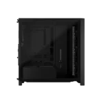 Corsair FRAME 4000D RS Wood Modular High Airflow Mid-Tower PC Case, 4x 2.5" Drive Bays, 2x 3.5" Drive Bays Fan layout: Front 3x 120mm/2x 140mm/2x 200mm, Top 3x 120mm/2x 140mm, Rear 1x 120mm/140mm, Side 3x 120mm, 2x 140mm, PSU Shroud: 2x 120mm. 3x RS Fans Included 2x USB 3.2 Gen1 Type-A, 1x USB 3.2 Gen2 Type-C Colour: Black & Walnut Mini-ITX, Micro-ATX, ATX, EATX - Image 2