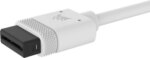 Corsair iCUE LINK Cable; 1x 600mm with Straight connectors; White - Image 5