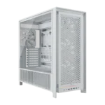 FRAME 5000D RS Mid-Tower PC Case 2x 2.5" , 1x 3.5" Drive Bays Fan layout: Radiator tray 3x 120mm (Incl) /2x 140mm, Rear 1x 120mm (Incl)/1x140mm, Bottom: 3x 120mm/1x120mm, Top 3x120mm/2x140mm (1x) USB 3.2 Gen 2 Type-C, (4x) USB 3.2 Gen 1 Type-A, (1x) Audio in/out Mini-ITX, Micro-ATX, ATX, E-ATX Colour: White