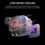 Corsair Nautilus 360mm ARGB CPU Liquid Cooler Black - Image 7