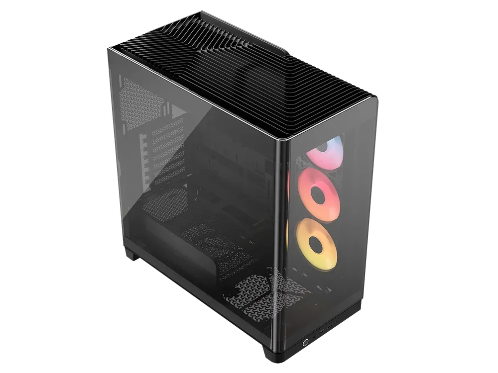CORSAIR FRAME 4500X RS-R ARGB Panoramic Glass Mid-Tower PC Case, Black