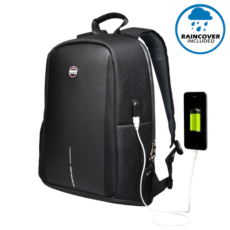 400508_wr_01a Port Backpack Chicago ANTI Theft 15.6" - Image 1