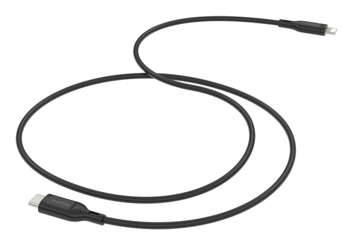 409913786 mophie-Essentials-Cable-USBA-lightning-3 meter-Black - Image 1