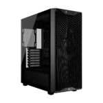 3200D RS Mid-Tower PC Case 1x 3.5" hard drive or 2x 2.5" SSDs Fan layout: Front: 3x 120mm, 2x 140mm (3x RS120 Fans Included), Top: 3x 120mm, 2x 140mm, PSU Shroud: 2x 120mm, Rear: 1x 120mm USB 2.0 Type-A (x1), USB 3.2 Gen2 Type-C (x1), Headphone/Microphone (x1) Mini-ITX, Micro-ATX, ATX Colour: Black - Image 3
