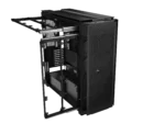CORSAIR 9000D RGB AIRFLOW Super Full-Tower PC Case 2x 3.5" HDDs and up to 6x 2.5" SSD Fan layout: Front: 8x 120mm, 3x 140mm, 2x 200mm, Top: 8x 120mm, 3x 140mm, 2x 200mm, Rear: 2x 120mm, 1x 140mm, Side: 3x 120mm (No fans Incl) (2x) USB 3.2 Gen 2 Type C, (4x) USB 3.2 Gen 1 Type A, (1x) Audio in/out Mini-ITX, Micro-ATX, ATX, E-ATX, SSI-EE Colour: Black - Image 14