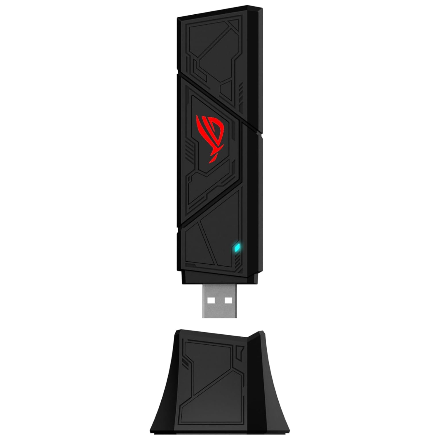 4711387706206_ROG-USB-BE92 ASUS ROG USB-BE92 BE6500 WiFi 7 Tri-Band USB Wireless Network Adapter - Image 1