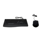 RCT Wired USB Keyboard & Mouse Combo | 104-Key Membrane Keyboard | AI Tool Key | Optical Mouse; 1000-3200 DPI - Image 7