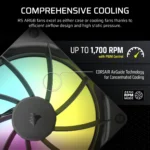 Corsair RS140 ARGB 140mm PWM Fan - Image 7