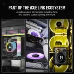 Corsair RX120 120mm iCUE LINK ARGB Case Fan Single Pack Black - Image 7