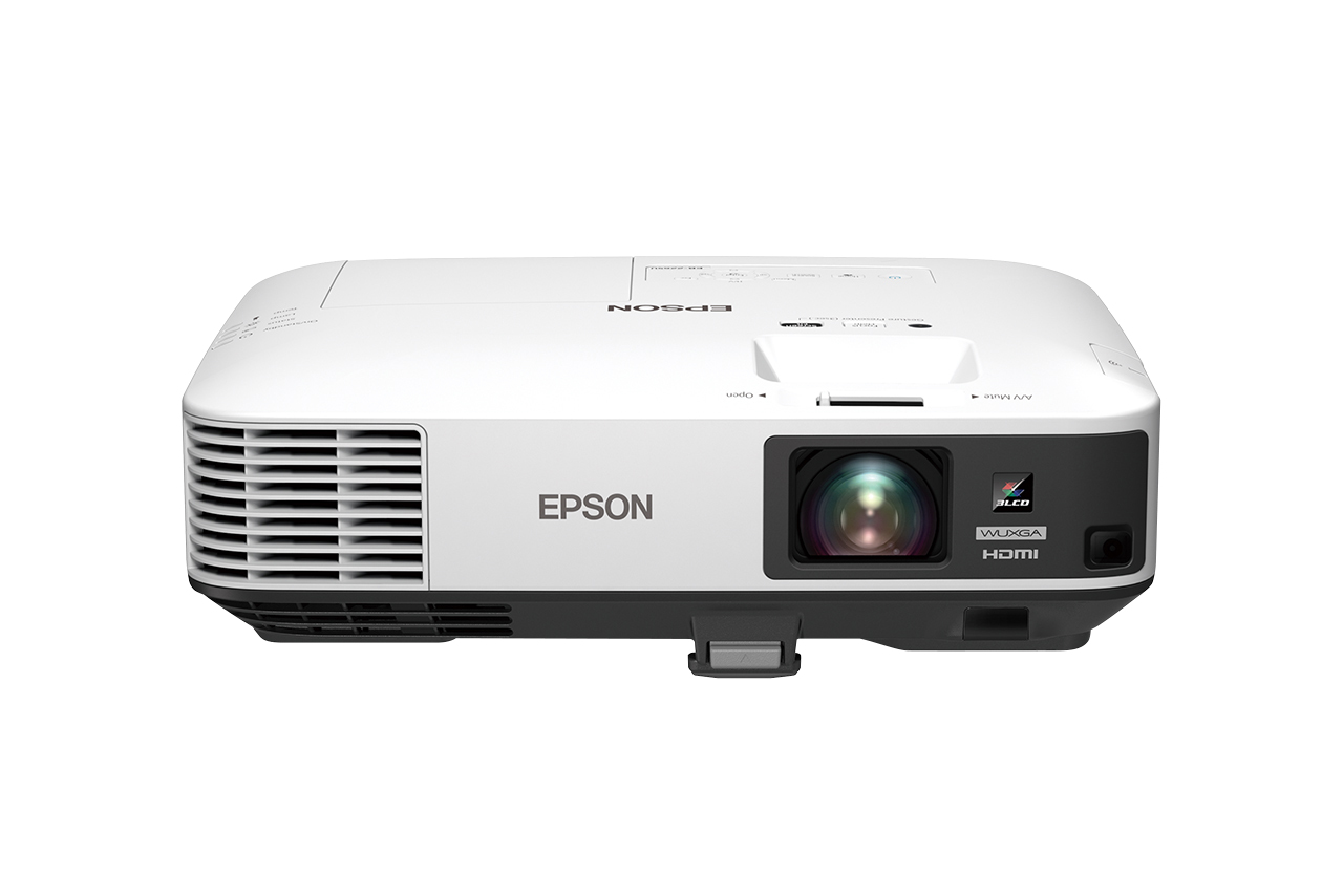 Epson EB-2250U – Full HD business projector, Up to 300-inch display and great quality, Full HD resolution with Epson’s 3LCD technology, Outstanding 5,000-lumen brightness, Versatile connectivity options including dual HDMI and optional wireless connectivity, Flexible interaction – Split-screen and multi-PC projection, Gesture Presenter Epson EB-2250U - Full HD business projector, Up to 300-inch display and great quality, Full HD resolution with Epson's 3LCD technology, Outstanding 5,000-lumen brightness, Versatile connectivity options including dual HDMI and optional wireless connectivity, Flexible interaction - Split-screen and multi-PC projection, Gesture Presenter - Image 1