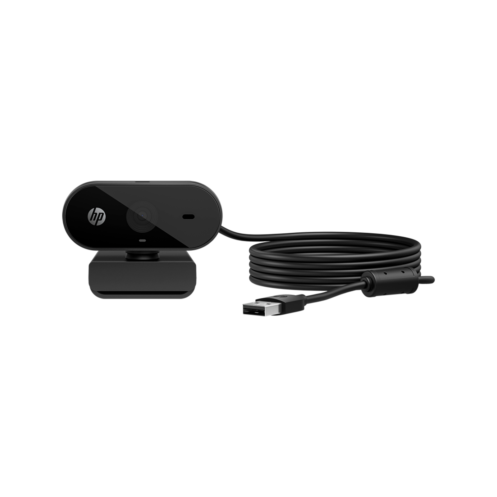 53X26AA_9bf9 HP 320 Black Full-HD USB Webcam - Image 1