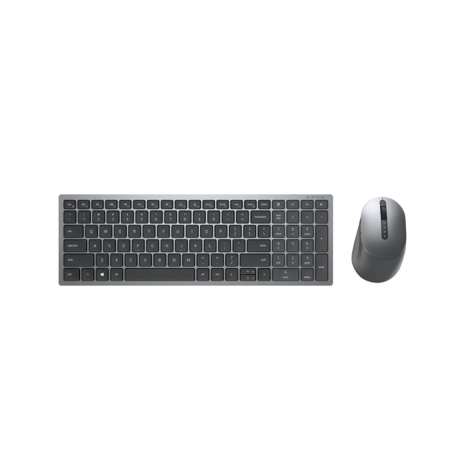 580_AIWM_ebce Dell KM7120W Grey Wireless Keyboard & Mouse Combo - Image 1