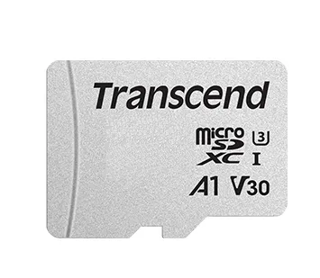 59134330_0734136966 TRANSCEND 300S 64GB MICRO SD UHS-I U1 CLASS 10 READ 95 MB/S WRITE 45MB/S WITH SD ADAPTOR -TLC - Image 1